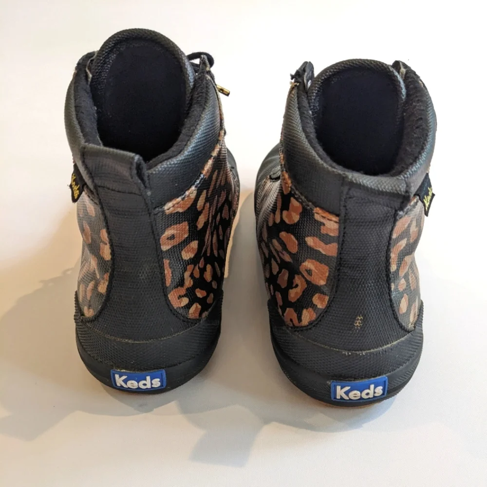 Keds Dream Foam Animal Print Boots - 8.5